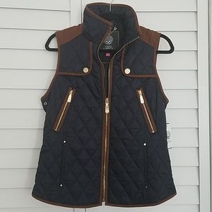 Vince Camuto Navy Blue fashionable Vest
